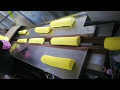 Horizontal packing machine for mod head with pillow package